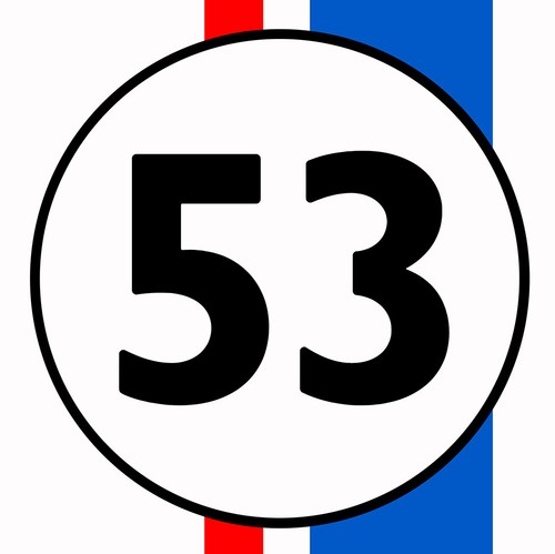 Sticker numero amour beetle - sticker, 53