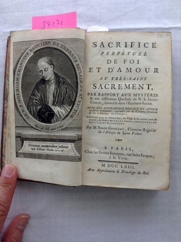 Sacrifice perpétuel foi et - perpétuel, de
