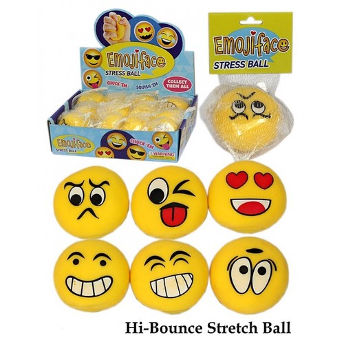 Balle anti stress emoji - balle,
