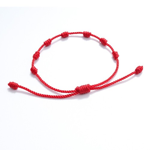 Bracciale tibetano rosso - bracciale,