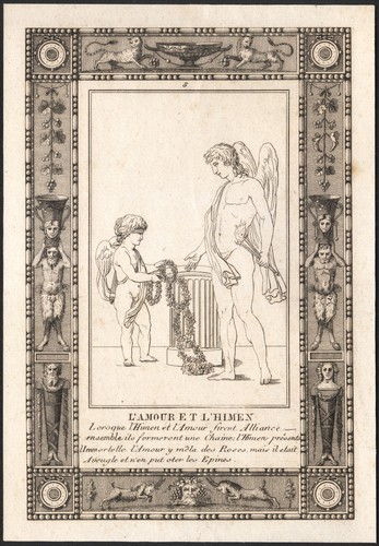 1795 gravure amour - gravure, et