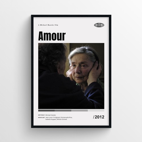 Stampa poster film amour arte - poster,