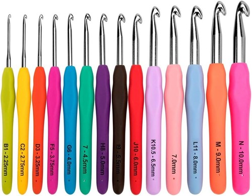 Set ganci uncinetto trifoglio - set,