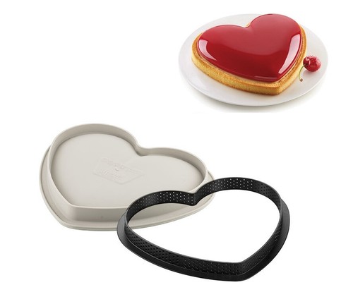 Kit crostata cuore tarte mon - cuore,